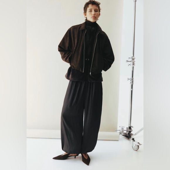 H&M Pants - Voluminous Brown Balloon Pants - NWT Size 2